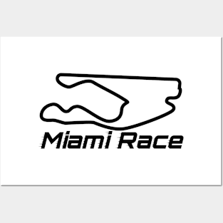 Miami Race Day Posters and Art